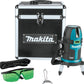 Makita SK209GDZ 12V max CXT® Lithium‑Ion Cordless Self‑Leveling Multi‑Line/Plumb Point Green Beam Laser, Tool Only