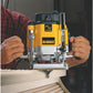 Dewalt DW625 3-Hp Vs Electronic Plunge Router Heavy Duty