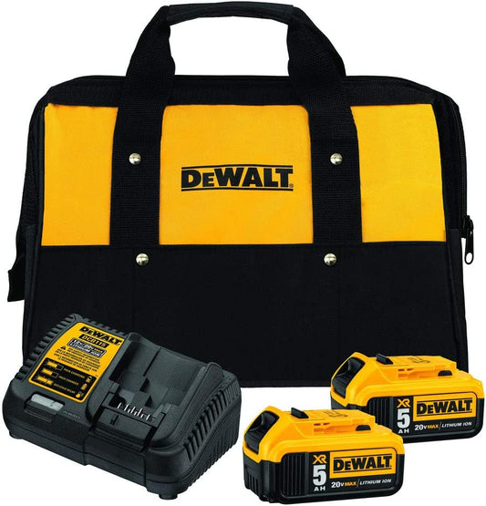 Dewalt DCB205-2CK 20V Max* 5.0Ah Starter Kit With 2 Batteries