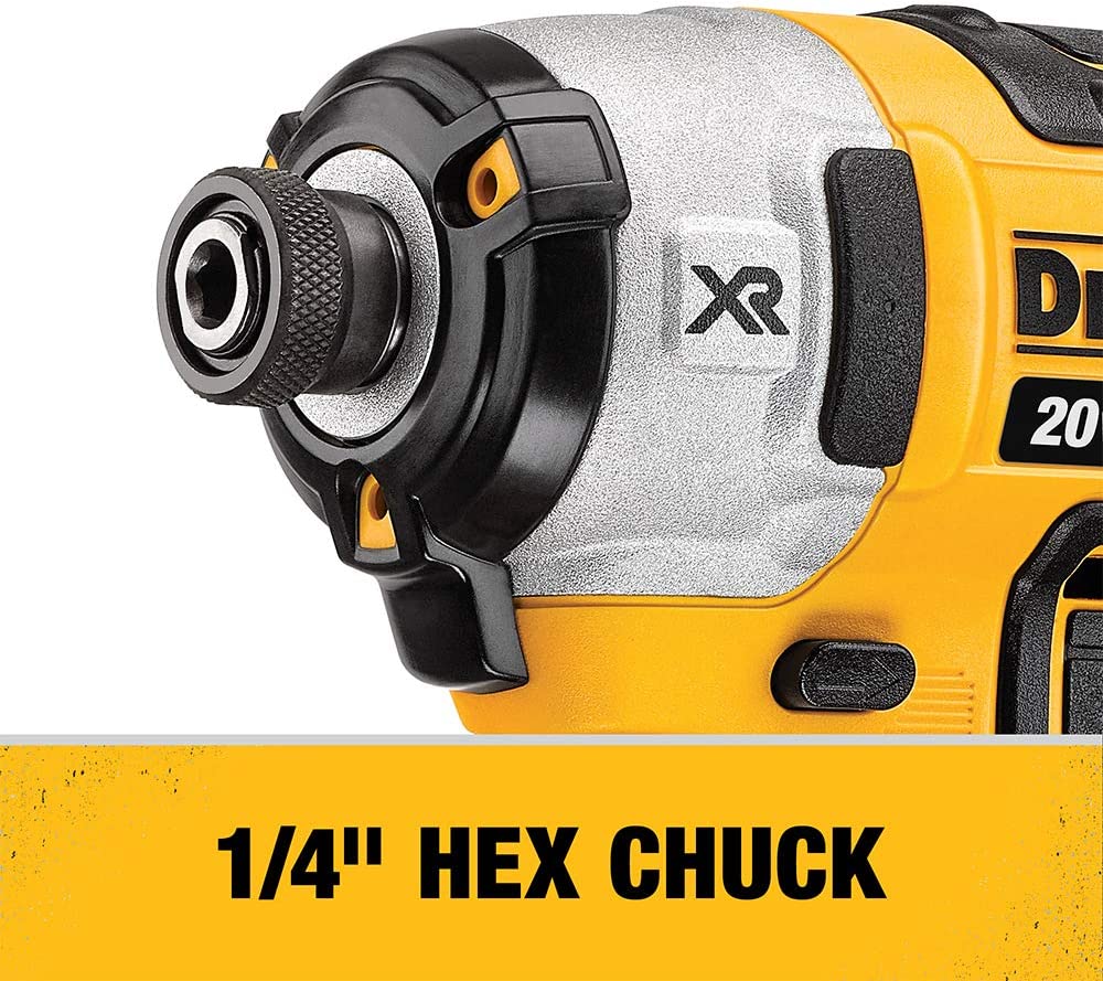 Dewalt DCK299D1W1 20V Max* Xr® Hammer Drill/Driver With Power Detect Tool Technology & Impact Driver Kit