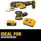 Dewalt DCK202P1 20V Max* Xr® Brushless Cordless 2-Tool Woodworking Kit (Sheet Sander & Multi-Tool)