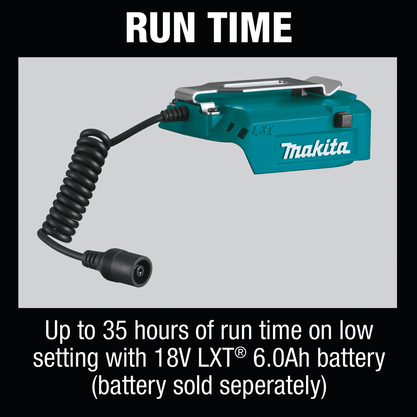 Makita DCJ205ZXL 18V LXT® Lithium‑Ion Cordless Heated Jacket, Jacket Only (Black, XL)