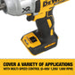 Dewalt DCF899P1 20V Max* Xr® High Torque 1/2 In Cordless Impact Wrench With Detent Pin Anvil Kit