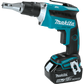Makita XT255TX2 18V LXT® Lithium‑Ion Cordless 2‑Pc. Combo Kit with Collated Autofeed Screwdriver Magazine (5.0Ah)