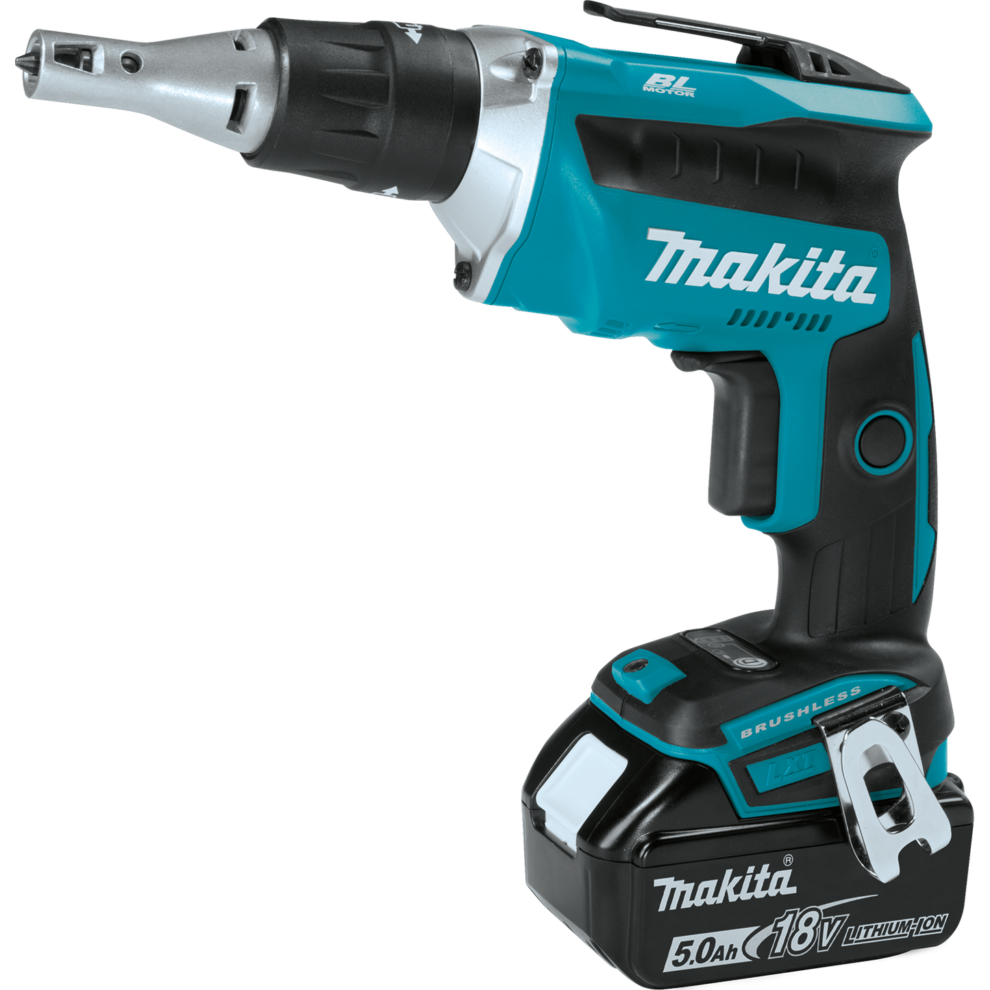 Makita XT255TX2 18V LXT® Lithium‑Ion Cordless 2‑Pc. Combo Kit with Collated Autofeed Screwdriver Magazine (5.0Ah)