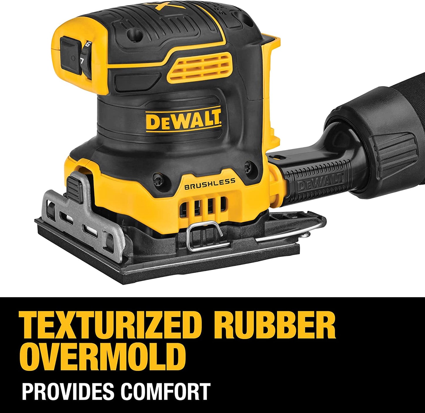 Dewalt DCW200B 20V Max* Xr® Brushless Cordless 1/4 Sheet Variable Speed Sander (Tool Only)