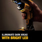 Dewalt DCK267D2 20V Max* Cordless Brushless Xr® Drywall Screwgun & Impact Driver Kit (2.0Ah)