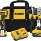 Dewalt DCK299D1W1 20V Max* Xr® Hammer Drill/Driver With Power Detect Tool Technology & Impact Driver Kit