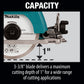 Makita CC02Z 12V max CXT® Lithium‑Ion Cordless 3‑3/8" Tile/Glass Saw, Tool Only