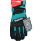 Makita T-04226 100% Genuine Leather‑Palm Performance Gloves (Large)