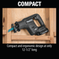 Makita XRJ07R1B 18V LXT® Lithium‑Ion Sub‑Compact Brushless Cordless Recipro Saw Kit (2.0Ah)