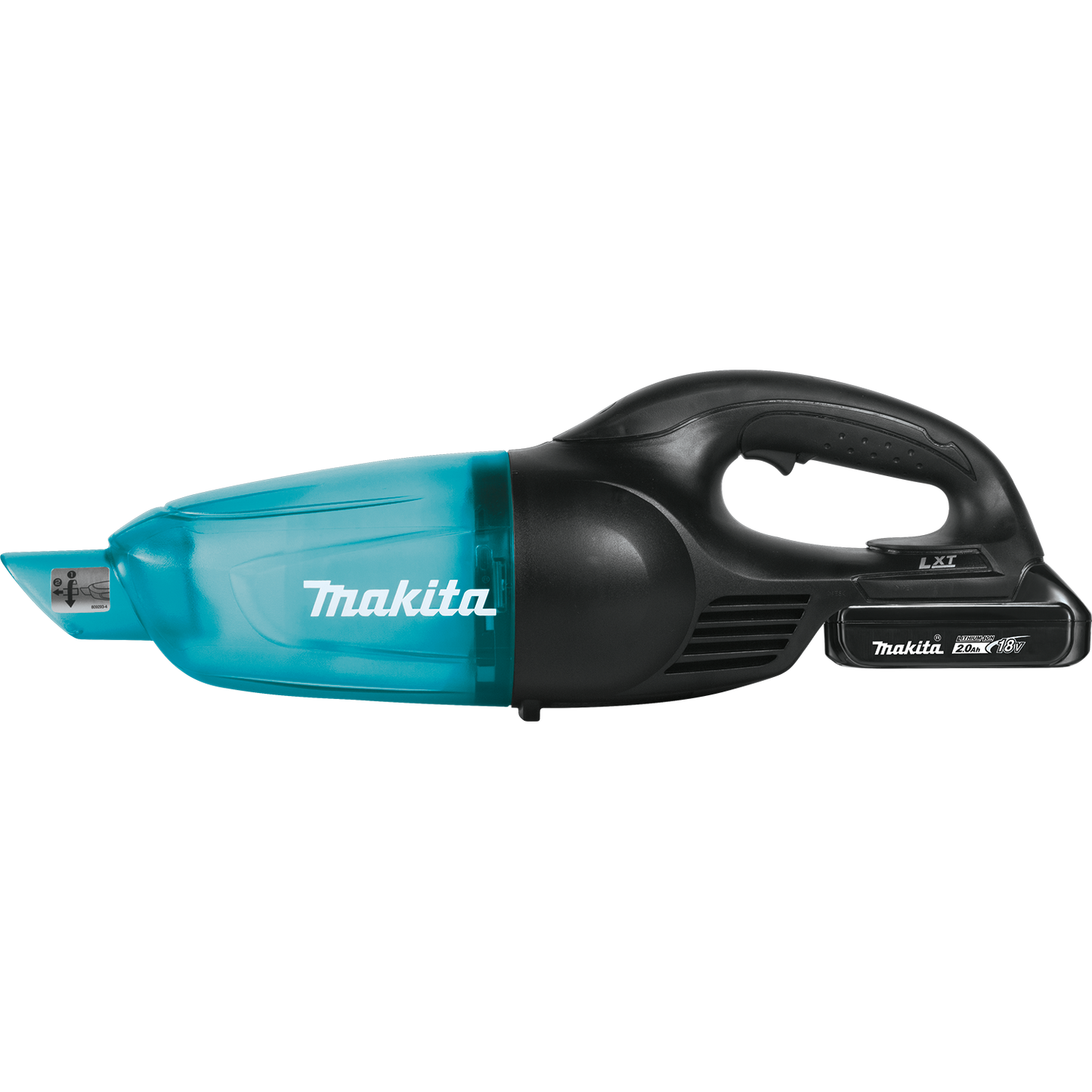 Makita XLC02R1B 18V LXT® Lithium‑Ion Compact Cordless Vacuum Kit (2.0Ah)