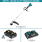 Makita XRU17PT 36V (18V X2) LXT® Brushless String Trimmer Kit (5.0Ah)