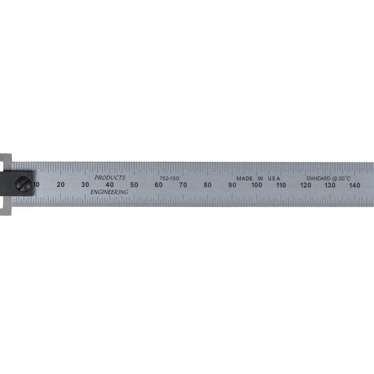 PEC Tools 752-H15 150mm Adjustable Hook Rule