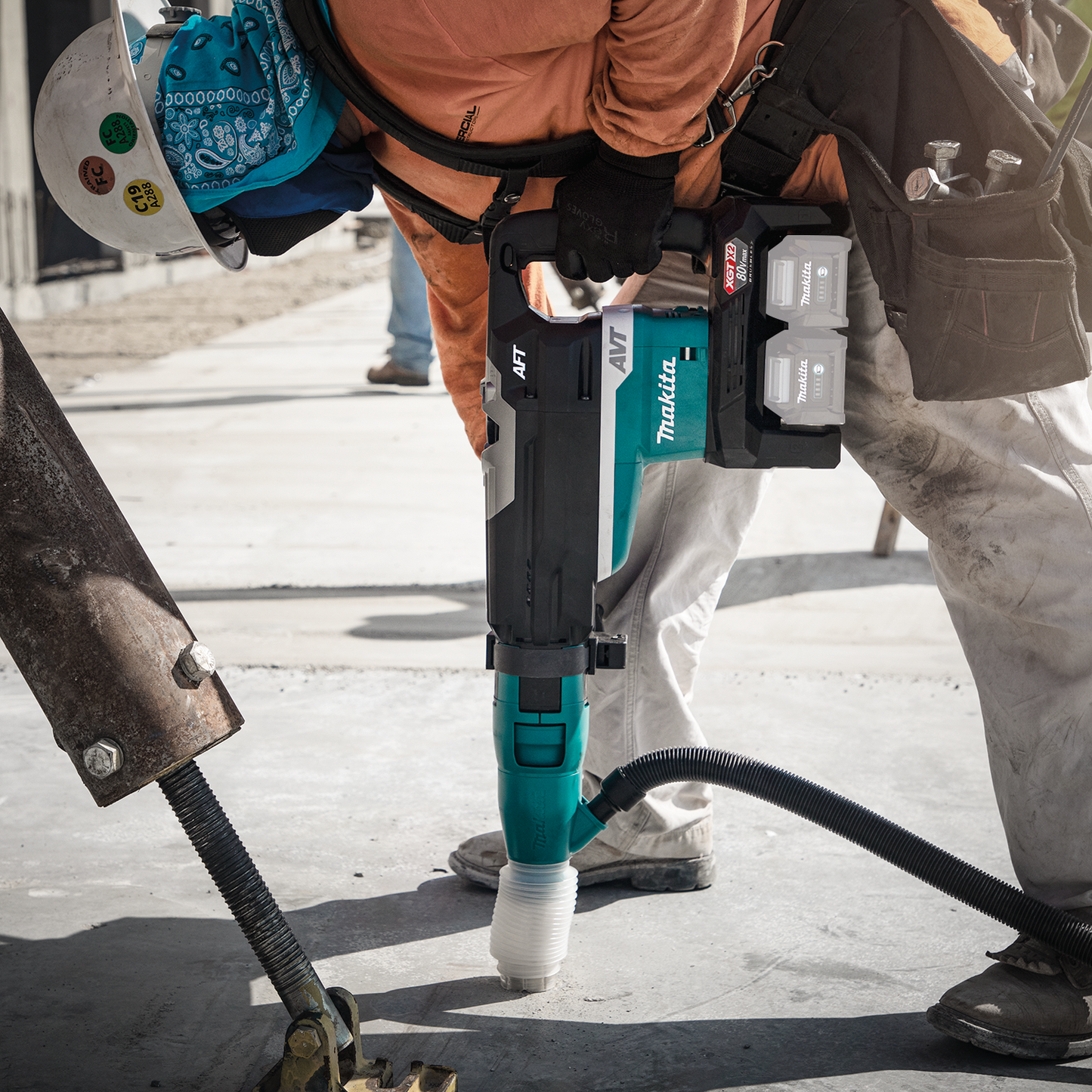 Makita GRH06Z 80V max (40V max X2) XGT® Brushless 2" SDS‑MAX AVT® Rotary Hammer, AFT®, AWS® Capable, Tool Only