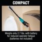 Makita XLC03ZBX4 18V LXT® Lithium‑Ion Brushless Compact Cordless Vacuum, Trigger w/ Lock, Tool Only
