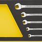 Stahlwille 96830653 TCS 17A/5 Combination Ratcheting Wrench Set