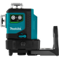 Makita SK700GD 12V max CXT® Lithium‑Ion Cordless Self‑Leveling 360° 3‑Plane Green Laser, Tool Only