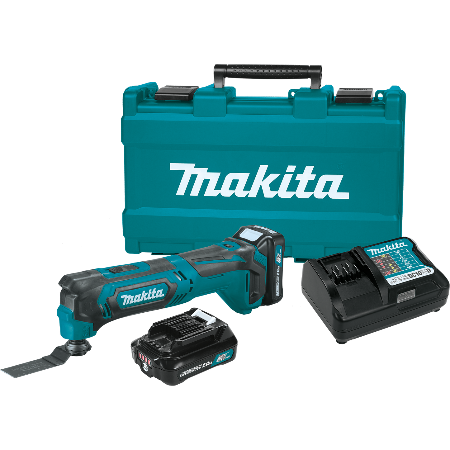 Makita MT01R1 12V max CXT® Lithium‑Ion Cordless Oscillating Multi‑Tool Kit (2.0Ah)