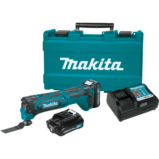 Makita MT01R1 12V max CXT® Lithium‑Ion Cordless Oscillating Multi‑Tool Kit (2.0Ah)