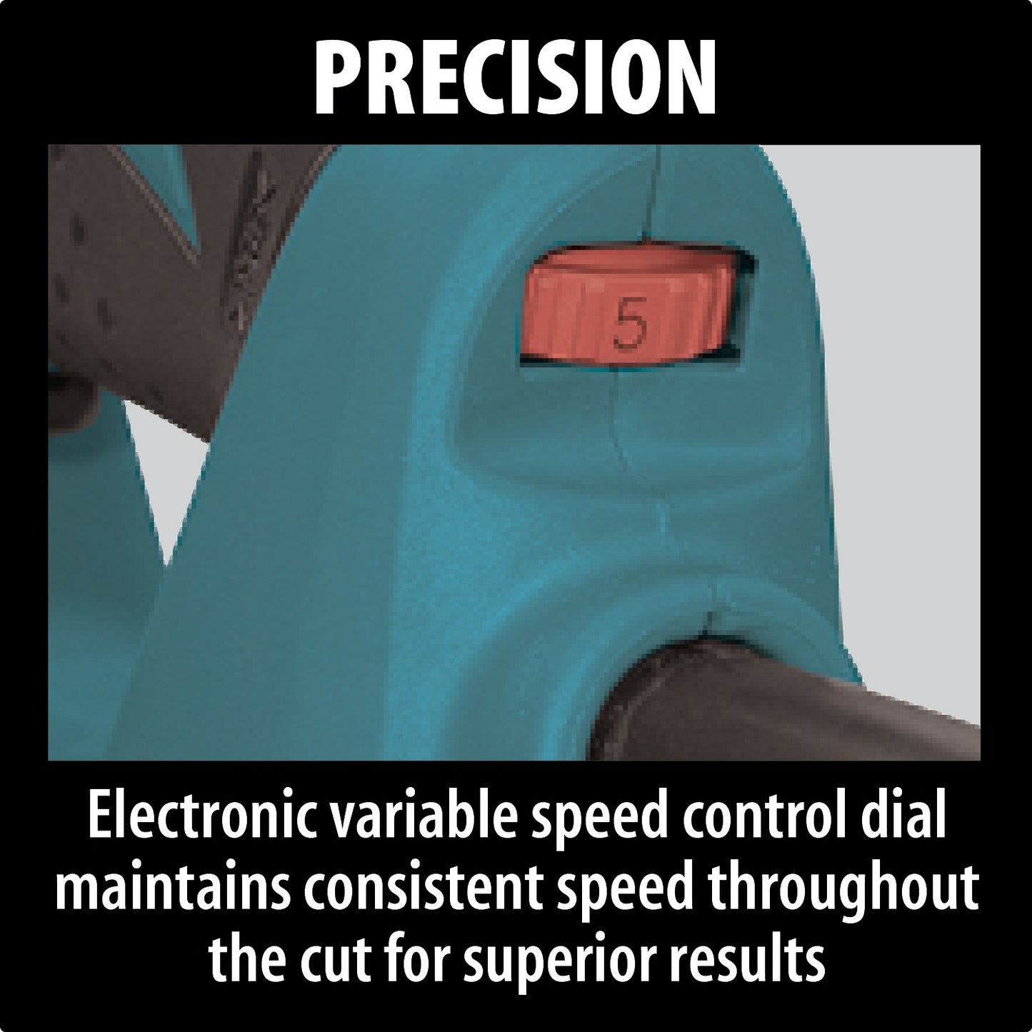 Makita 4350FCT Top Handle Jig Saw, with "Tool‑less" Blade Change