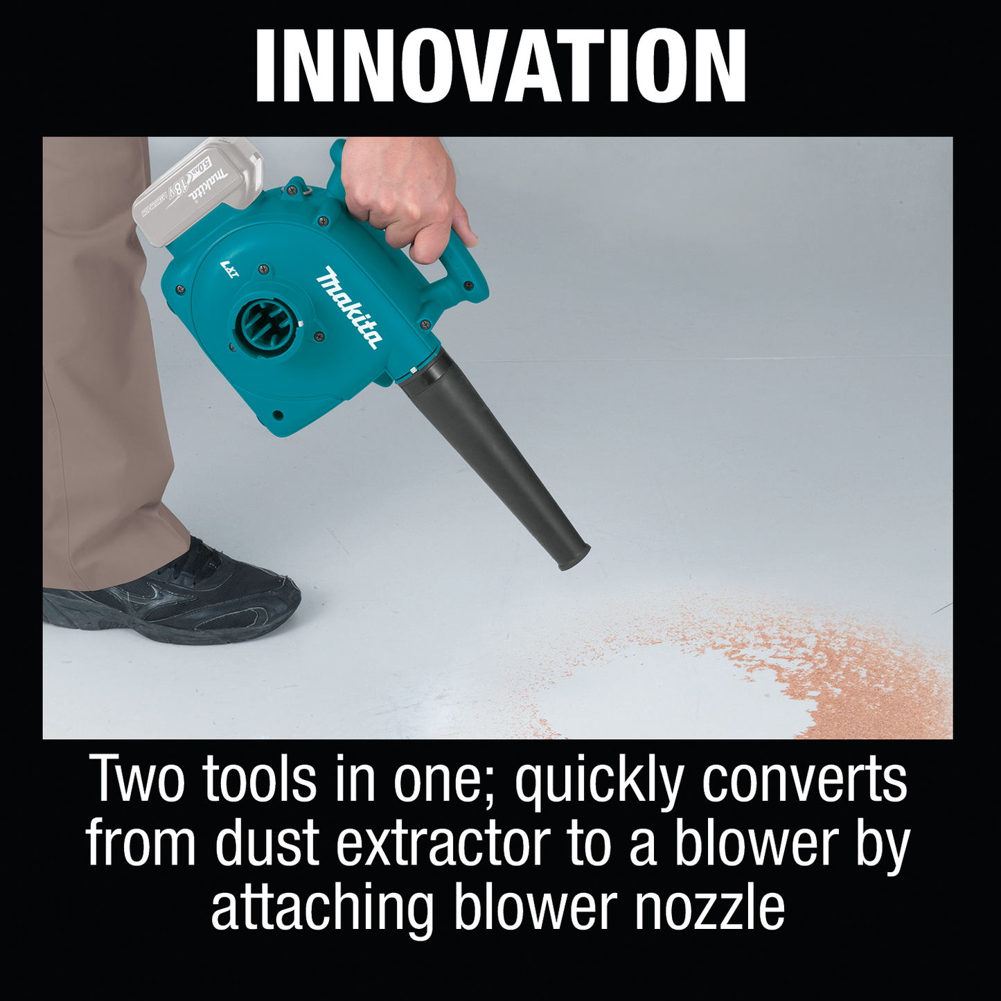 Makita XCV02Z 18V Lxt® Lithiumion Cordless 3/4 Gallon Portable Dry Dust Extractor/Blower, Tool Only