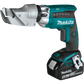Makita XSJ04T 18V LXT® Lithium‑Ion Brushless Cordless 18 Gauge Offset Shear Kit (5.0Ah)