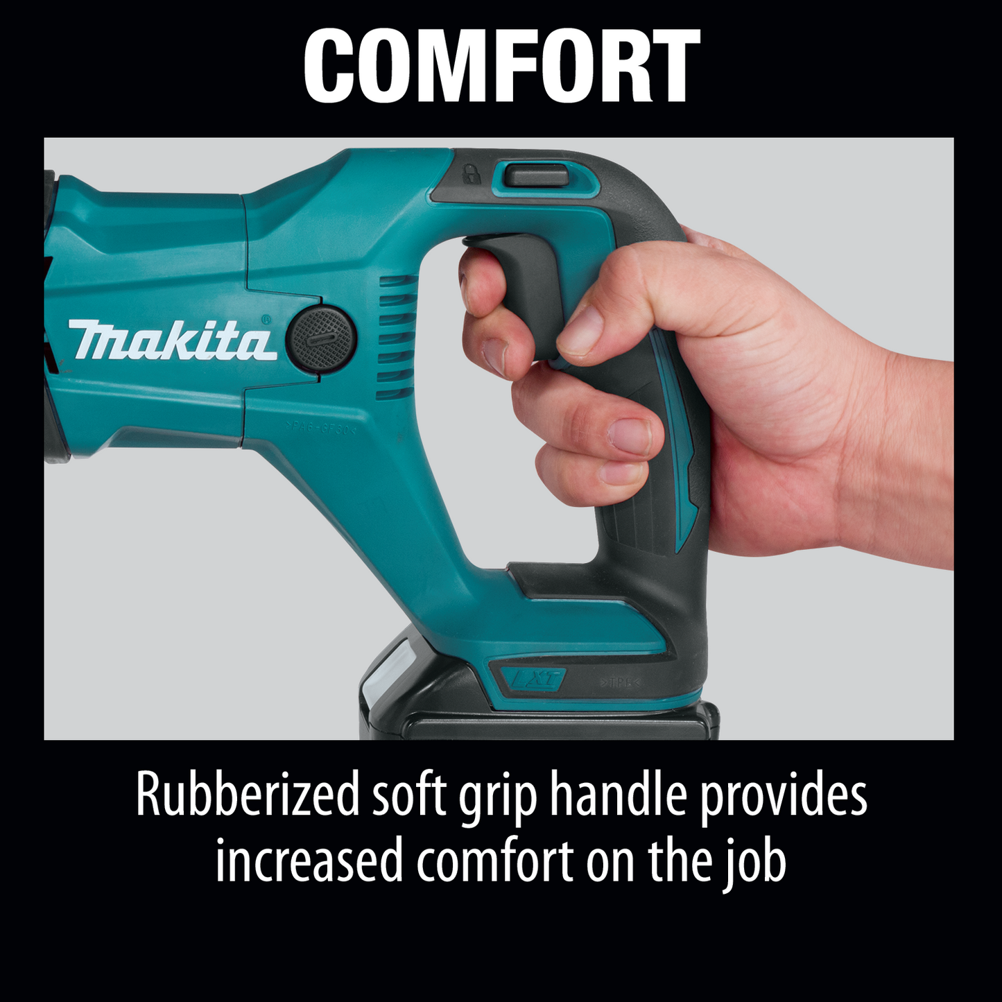 Makita XRJ04T 18V LXT® Lithium‑Ion Cordless Recipro Saw Kit (5.0Ah)