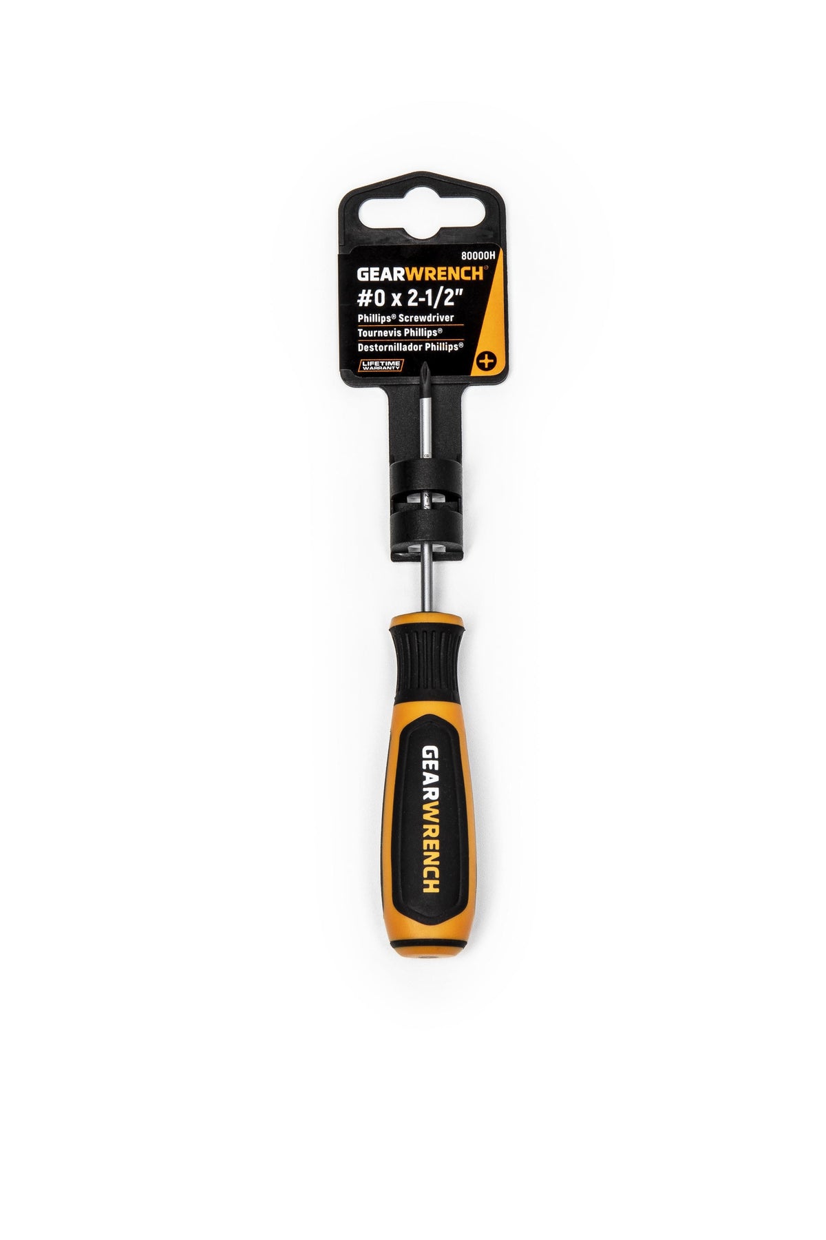 Gearwrench 80000H #0 x 2-1/2" Phillips® Dual Material Screwdriver