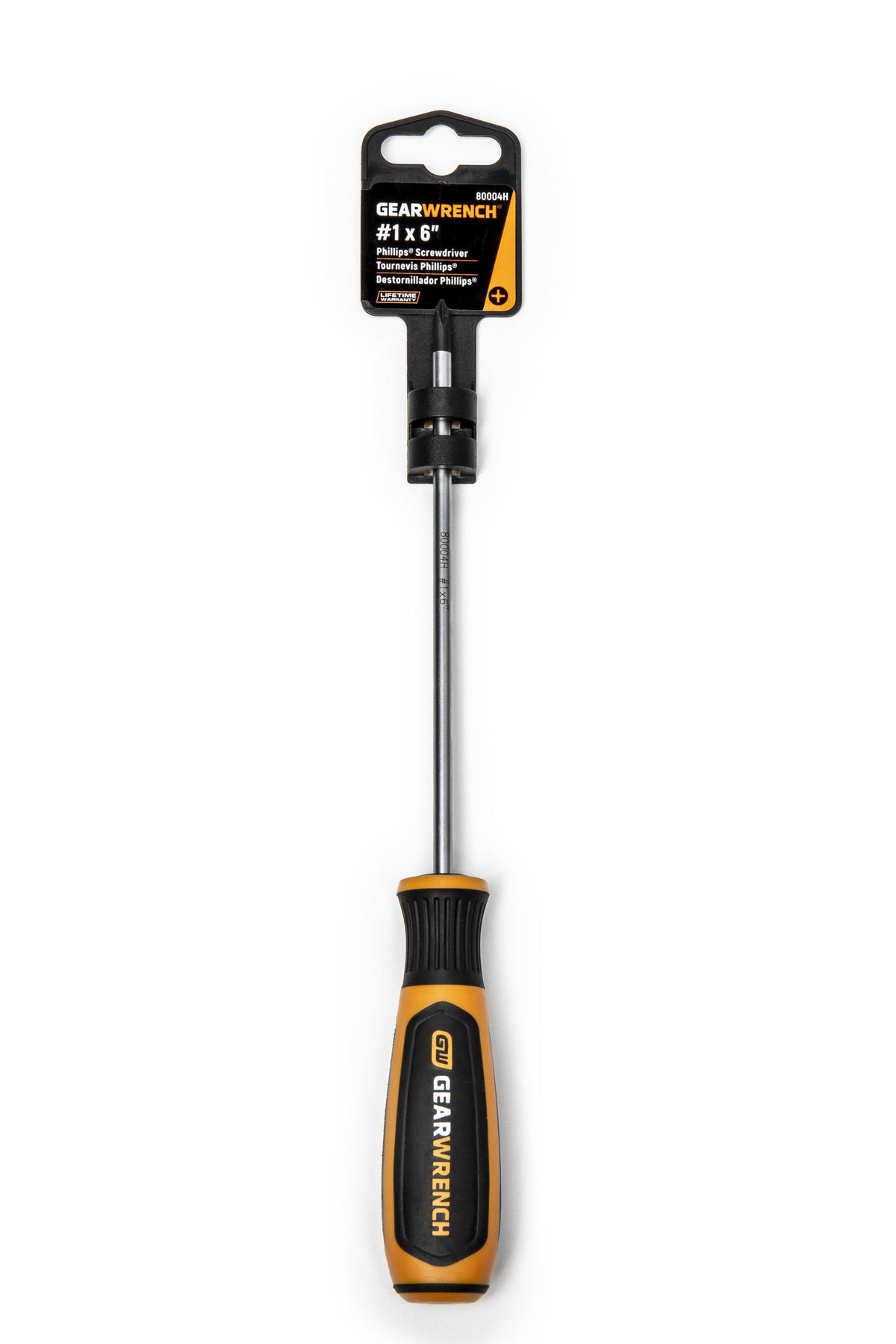 Gearwrench 80004H #1 x 6" Phillips® Dual Material Screwdriver