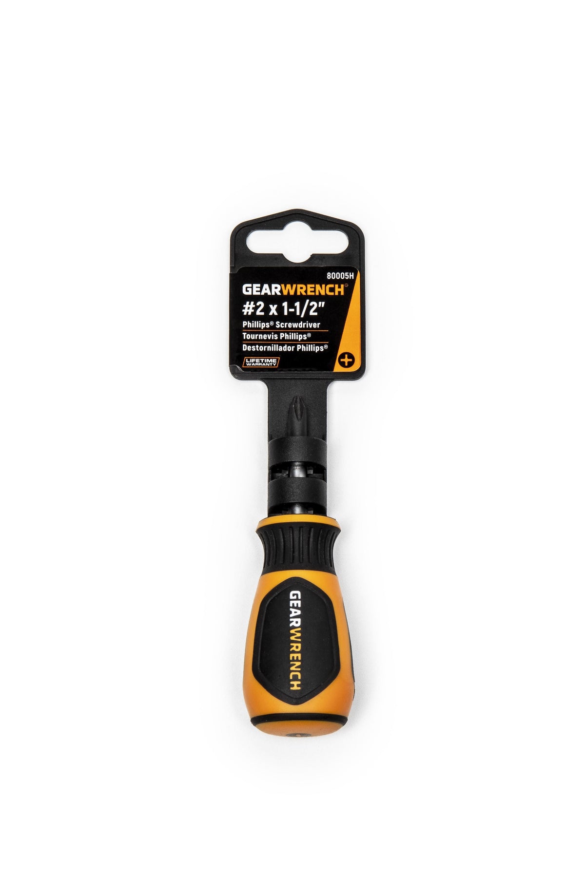 Gearwrench 80005H #2 x 1-1/2" Phillips® Dual Material Screwdriver