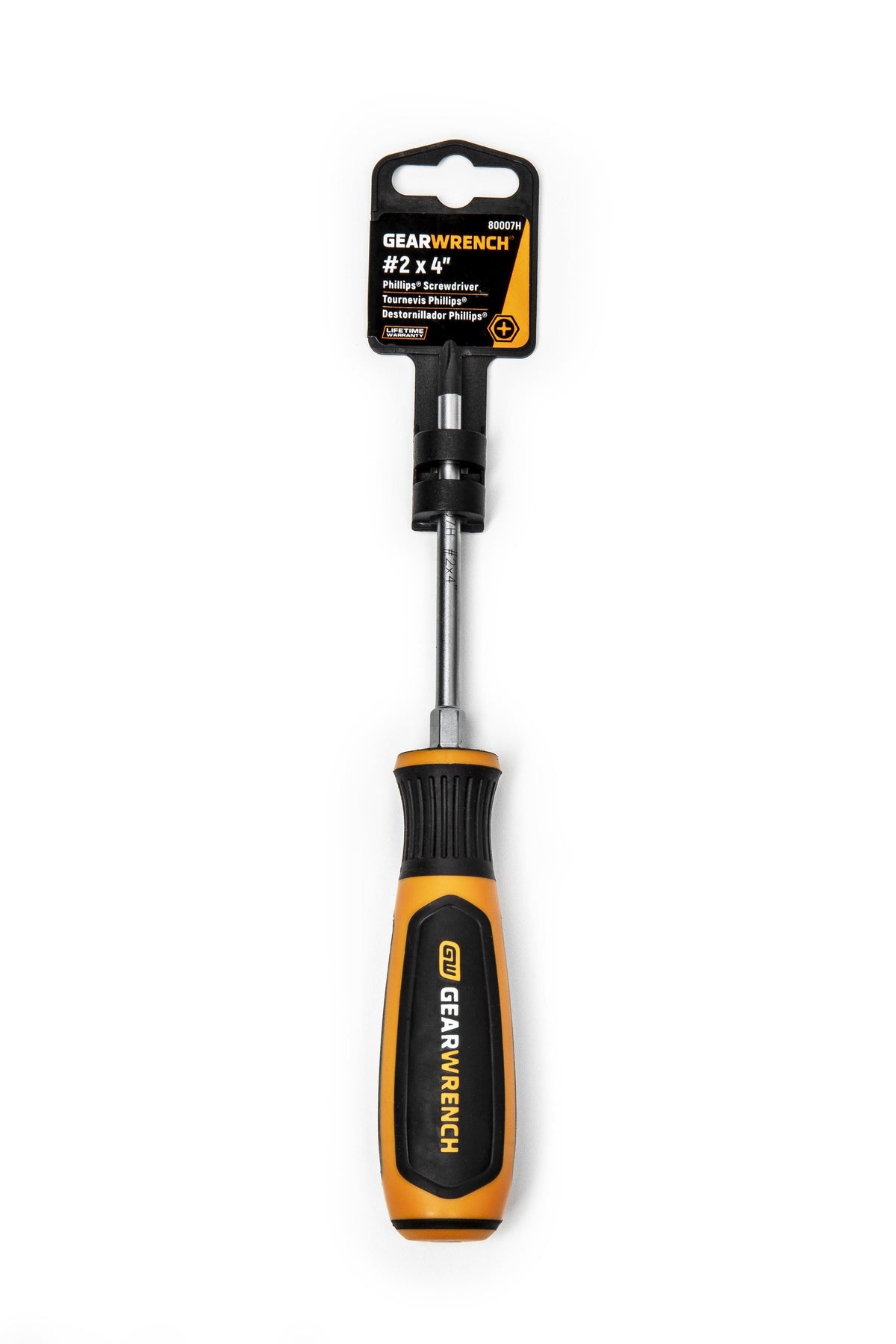 Gearwrench 80007 #2 x 4" Phillips® Dual Material Screwdriver
