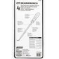 Gearwrench 84020H 4 Piece Extra Long Hook & Pick Set