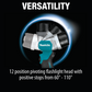 Makita ML106 12V max CXT® Lithium‑Ion Cordless Adjustable Beam L.E.D. Flashlight, Flashlight Only