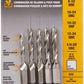 Dewalt DWADTQTR5SET Drill Tap Set 1/4" Capacity (5 Pc)