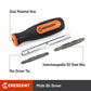 Crescent CMBS61 6-in-1 Interchangeable Screwdriver