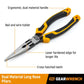 Gearwrench 82176C-06 6" PITBULL Long Nose Plier Cushion Grip
