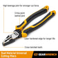 Gearwrench 82182C-06 8" PITBULL Dual Material Universal Cutting Pliers
