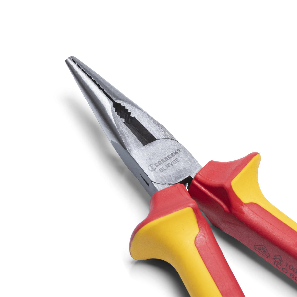 Crescent 6LNVDE 6" VDE Insulated Long Nose Pliers