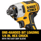 Dewalt DCF887B 20V Max* Xr® 1/4" 3-Speed Impact Driver (Bare)