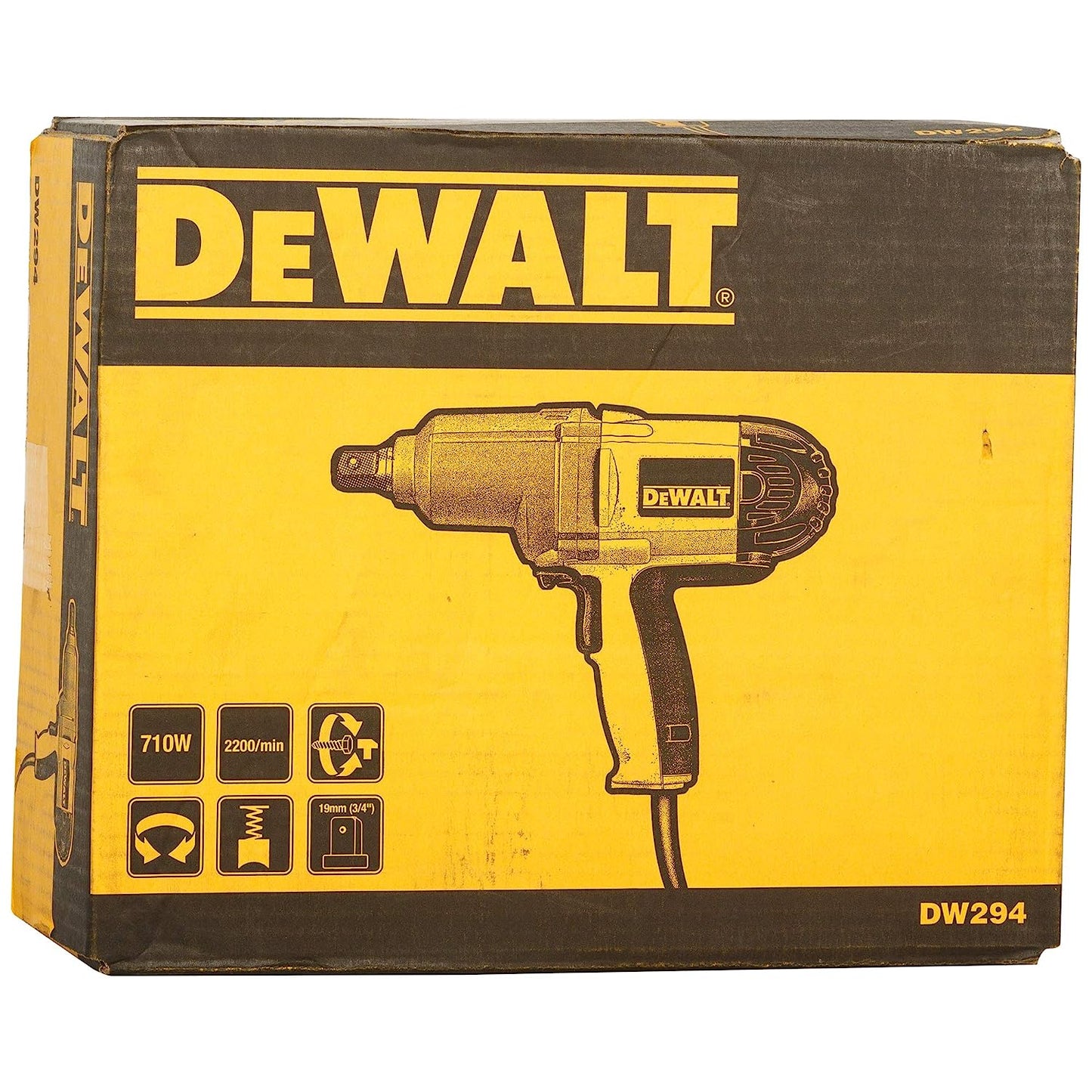 Dewalt DW294 3/4" Impact Wrench W/Detent Pin Anvil