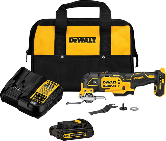 Dewalt DCS356C1 20V Max* Xr® 3-Speed Cordless Oscillating Multi-Tool Kit