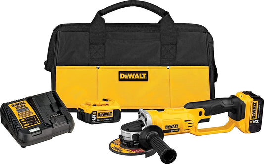 Dewalt DCG412P2 20V Max Lithium Ion Grinder Tool Kit