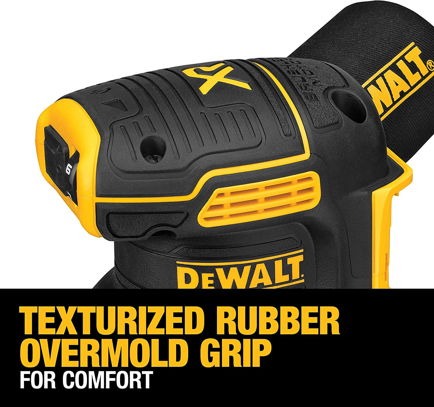 Dewalt DCW210B 20V Max* Xr® 5 In Brushless Cordless Variable-Speed Random Orbital Sander (Tool Only)