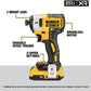 Dewalt DCK267D2 20V Max* Cordless Brushless Xr® Drywall Screwgun & Impact Driver Kit (2.0Ah)