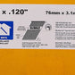 Dewalt DPT-10D120FH 3" X .131" Paper Tape 30° Smooth Bright Off-Set Round Head