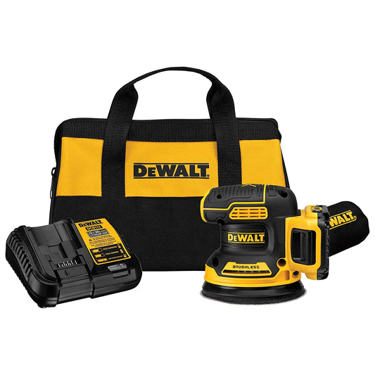 Dewalt DCW210D1 20V Max* Xr® Brushless 5 In. Cordless Variable-Speed Random Orbital Sander Kit