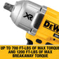 Dewalt DCF899P1 20V Max* Xr® High Torque 1/2 In Cordless Impact Wrench With Detent Pin Anvil Kit