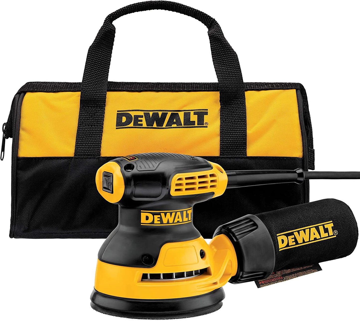 Dewalt DWE6421K 5 In. Single Speed Random Orbit Sander Kit - H&L Pad