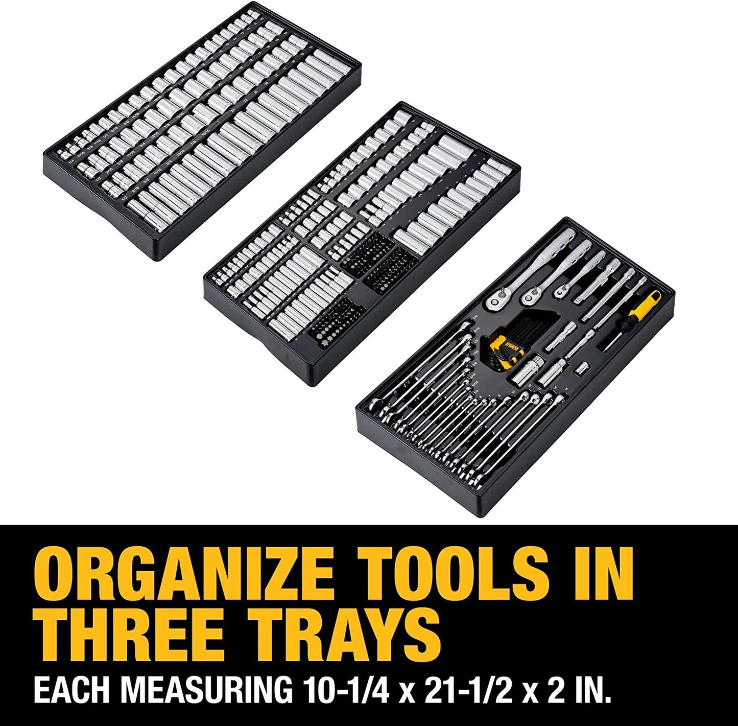 Dewalt DWMT45341 341 Pc. Mechanics Tool Set